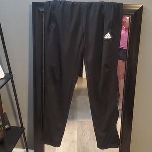 ADIDAS Silky Joggers With Zip Ankles Size L